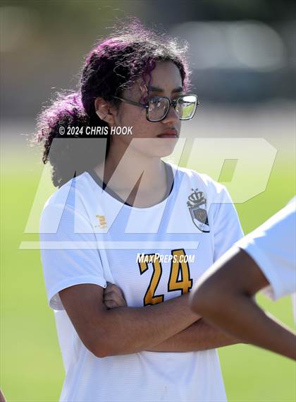 Thumbnail 1 in Canyon del Oro vs Flowing Wells (Brandon Bean Soccer Tournament) photogallery.
