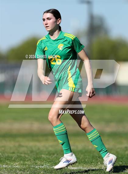 Thumbnail 1 in Canyon del Oro vs Flowing Wells (Brandon Bean Soccer Tournament) photogallery.