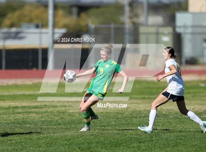 Thumbnail 2 in Canyon del Oro vs Flowing Wells (Brandon Bean Soccer Tournament) photogallery.