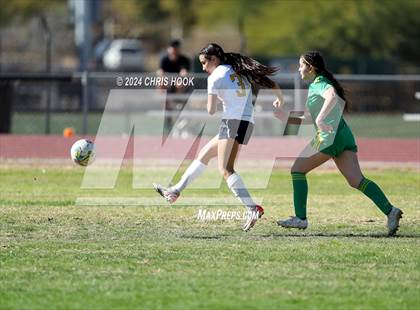 Thumbnail 1 in Canyon del Oro vs Flowing Wells (Brandon Bean Soccer Tournament) photogallery.