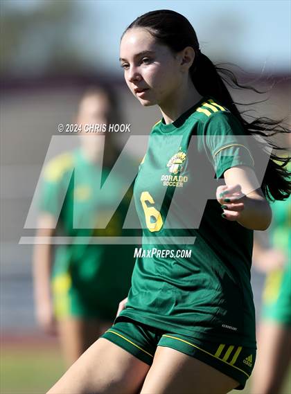 Thumbnail 1 in Canyon del Oro vs Flowing Wells (Brandon Bean Soccer Tournament) photogallery.