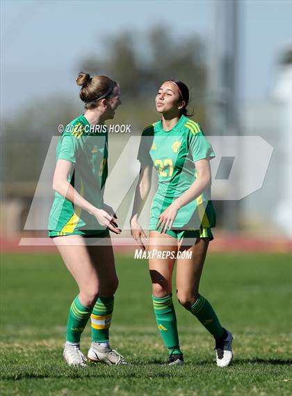 Thumbnail 3 in Canyon del Oro vs Flowing Wells (Brandon Bean Soccer Tournament) photogallery.