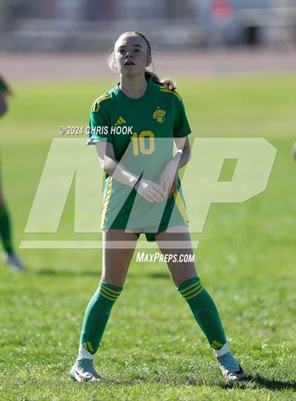 Thumbnail 3 in Canyon del Oro vs Flowing Wells (Brandon Bean Soccer Tournament) photogallery.