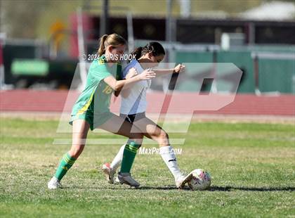 Thumbnail 1 in Canyon del Oro vs Flowing Wells (Brandon Bean Soccer Tournament) photogallery.