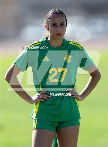 Thumbnail 2 in Canyon del Oro vs Flowing Wells (Brandon Bean Soccer Tournament) photogallery.