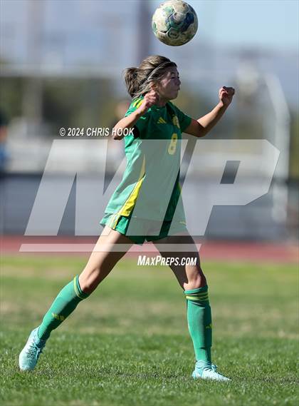 Thumbnail 2 in Canyon del Oro vs Flowing Wells (Brandon Bean Soccer Tournament) photogallery.
