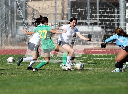 Thumbnail 2 in Canyon del Oro vs Flowing Wells (Brandon Bean Soccer Tournament) photogallery.