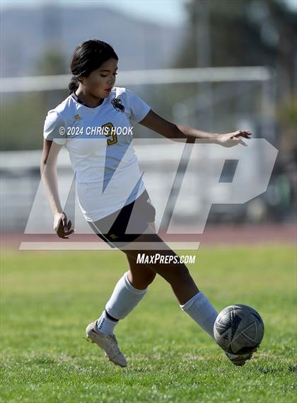 Thumbnail 1 in Canyon del Oro vs Flowing Wells (Brandon Bean Soccer Tournament) photogallery.