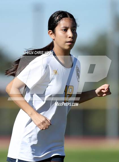 Thumbnail 1 in Canyon del Oro vs Flowing Wells (Brandon Bean Soccer Tournament) photogallery.