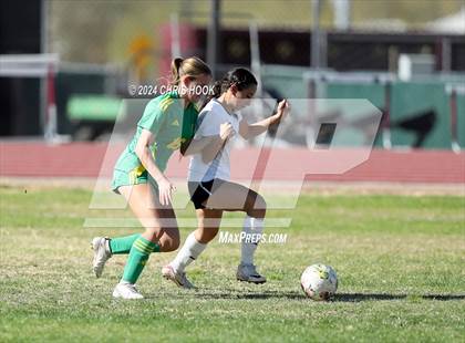 Thumbnail 3 in Canyon del Oro vs Flowing Wells (Brandon Bean Soccer Tournament) photogallery.