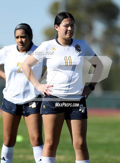 Thumbnail 1 in Canyon del Oro vs Flowing Wells (Brandon Bean Soccer Tournament) photogallery.