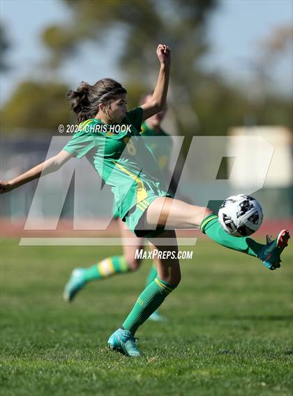 Thumbnail 2 in Canyon del Oro vs Flowing Wells (Brandon Bean Soccer Tournament) photogallery.
