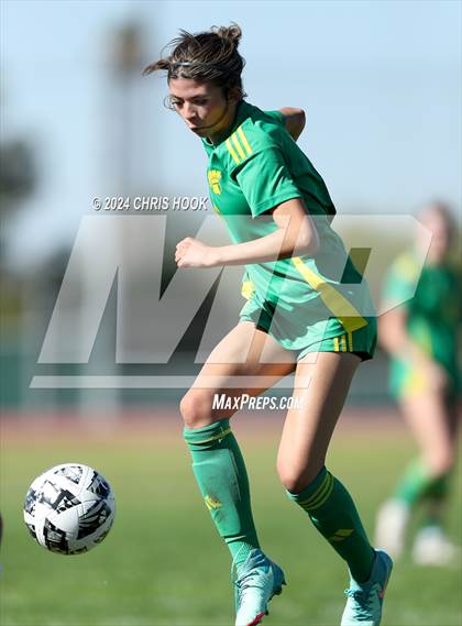 Thumbnail 1 in Canyon del Oro vs Flowing Wells (Brandon Bean Soccer Tournament) photogallery.