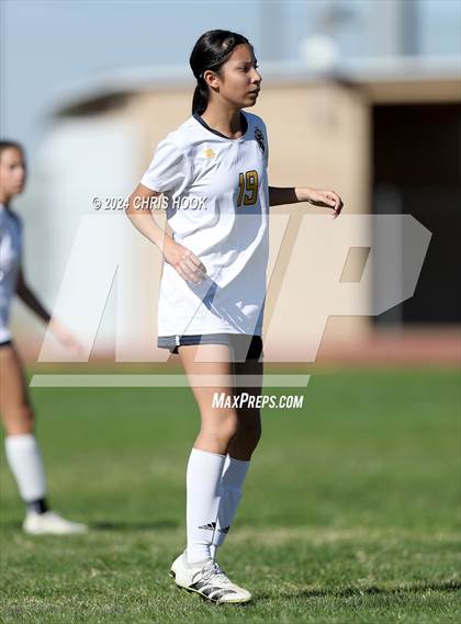 Thumbnail 1 in Canyon del Oro vs Flowing Wells (Brandon Bean Soccer Tournament) photogallery.