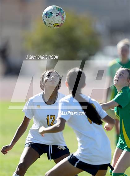 Thumbnail 2 in Canyon del Oro vs Flowing Wells (Brandon Bean Soccer Tournament) photogallery.