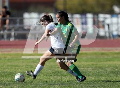 Thumbnail 2 in Canyon del Oro vs Flowing Wells (Brandon Bean Soccer Tournament) photogallery.