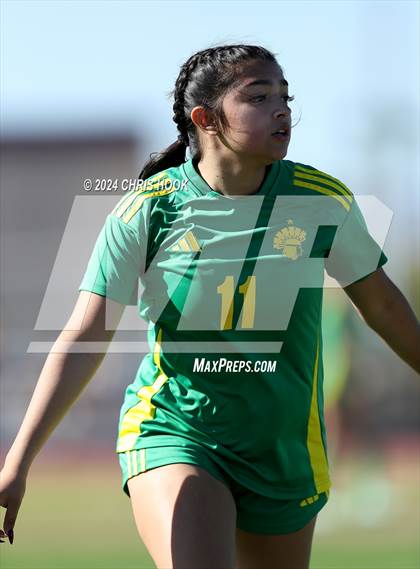 Thumbnail 2 in Canyon del Oro vs Flowing Wells (Brandon Bean Soccer Tournament) photogallery.