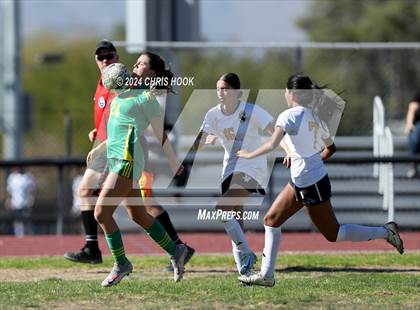 Thumbnail 3 in Canyon del Oro vs Flowing Wells (Brandon Bean Soccer Tournament) photogallery.