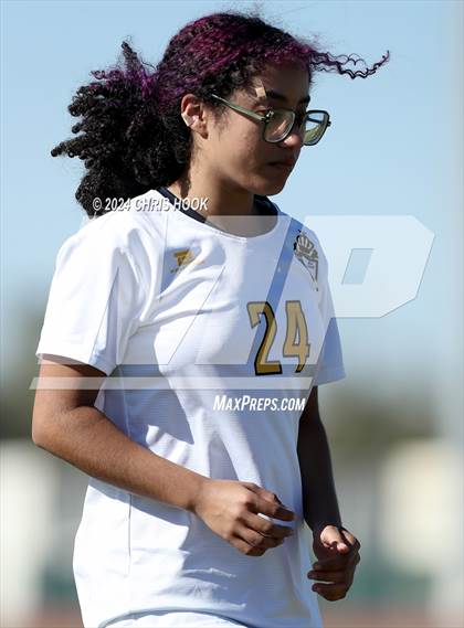 Thumbnail 1 in Canyon del Oro vs Flowing Wells (Brandon Bean Soccer Tournament) photogallery.