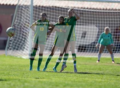 Thumbnail 2 in Canyon del Oro vs Flowing Wells (Brandon Bean Soccer Tournament) photogallery.