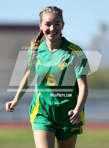 Thumbnail 2 in Canyon del Oro vs Flowing Wells (Brandon Bean Soccer Tournament) photogallery.