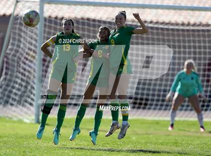 Thumbnail 3 in Canyon del Oro vs Flowing Wells (Brandon Bean Soccer Tournament) photogallery.