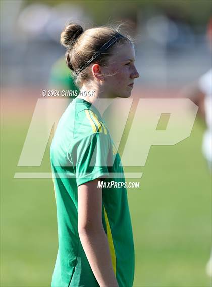 Thumbnail 2 in Canyon del Oro vs Flowing Wells (Brandon Bean Soccer Tournament) photogallery.
