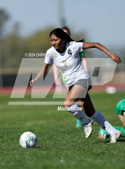 Thumbnail 1 in Canyon del Oro vs Flowing Wells (Brandon Bean Soccer Tournament) photogallery.