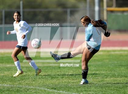 Thumbnail 2 in Canyon del Oro vs Flowing Wells (Brandon Bean Soccer Tournament) photogallery.