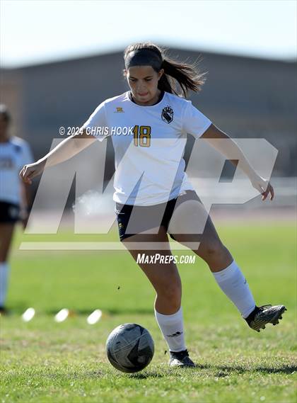 Thumbnail 3 in Canyon del Oro vs Flowing Wells (Brandon Bean Soccer Tournament) photogallery.