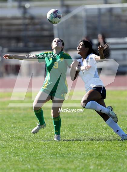 Thumbnail 3 in Canyon del Oro vs Flowing Wells (Brandon Bean Soccer Tournament) photogallery.