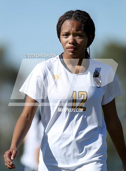 Thumbnail 2 in Canyon del Oro vs Flowing Wells (Brandon Bean Soccer Tournament) photogallery.