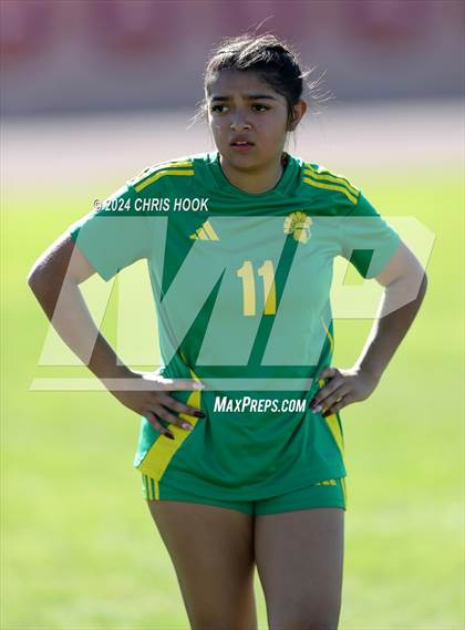 Thumbnail 3 in Canyon del Oro vs Flowing Wells (Brandon Bean Soccer Tournament) photogallery.