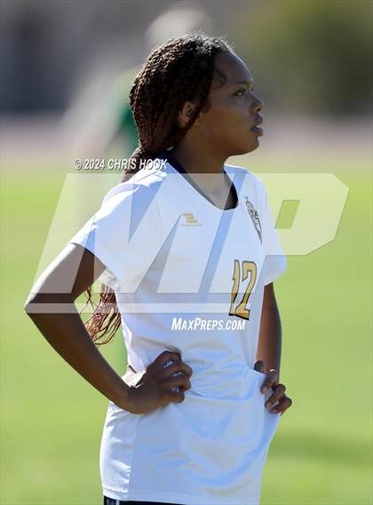 Thumbnail 2 in Canyon del Oro vs Flowing Wells (Brandon Bean Soccer Tournament) photogallery.