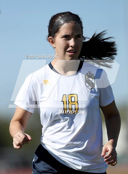 Thumbnail 2 in Canyon del Oro vs Flowing Wells (Brandon Bean Soccer Tournament) photogallery.