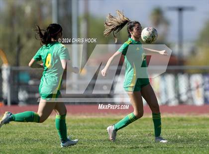 Thumbnail 1 in Canyon del Oro vs Flowing Wells (Brandon Bean Soccer Tournament) photogallery.