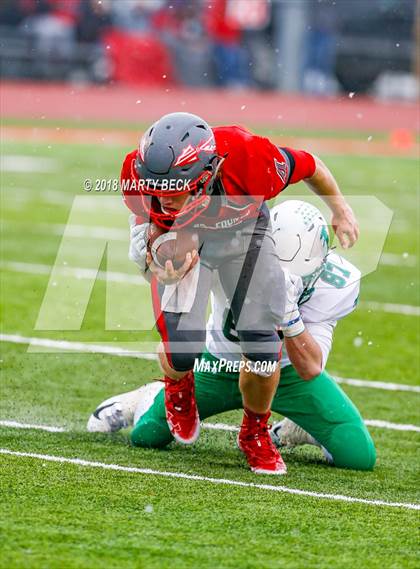 Thumbnail 1 in Clark County vs Blair Oaks (MSHSAA C2 Quarterfinal) photogallery.