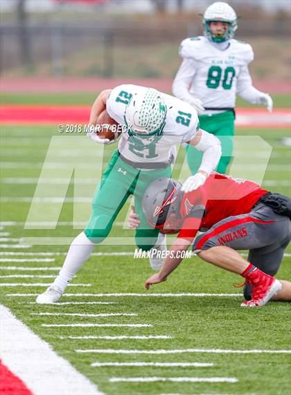 Thumbnail 3 in Clark County vs Blair Oaks (MSHSAA C2 Quarterfinal) photogallery.