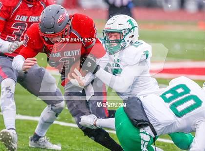 Thumbnail 1 in Clark County vs Blair Oaks (MSHSAA C2 Quarterfinal) photogallery.
