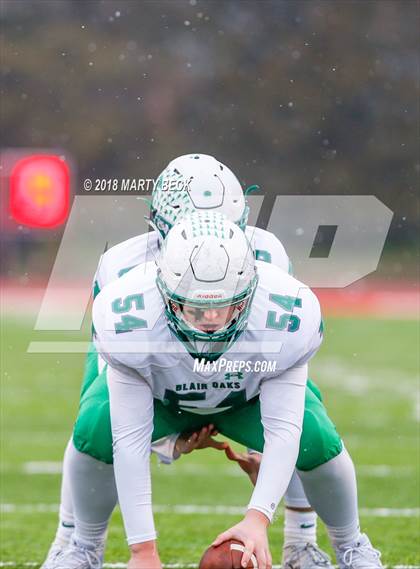 Thumbnail 2 in Clark County vs Blair Oaks (MSHSAA C2 Quarterfinal) photogallery.