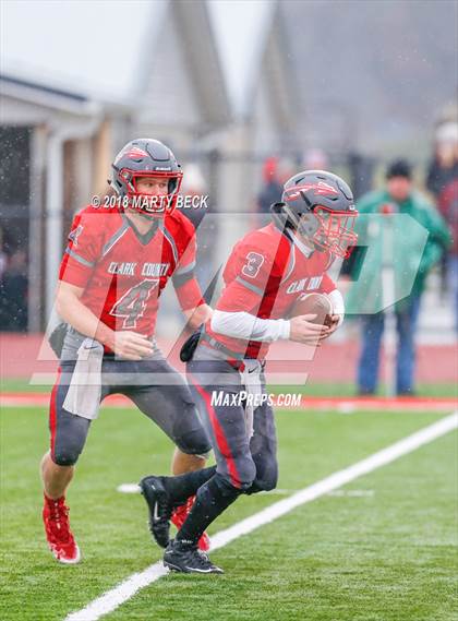 Thumbnail 3 in Clark County vs Blair Oaks (MSHSAA C2 Quarterfinal) photogallery.