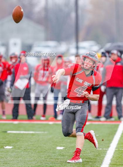 Thumbnail 1 in Clark County vs Blair Oaks (MSHSAA C2 Quarterfinal) photogallery.