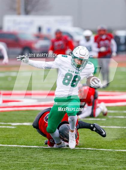 Thumbnail 3 in Clark County vs Blair Oaks (MSHSAA C2 Quarterfinal) photogallery.