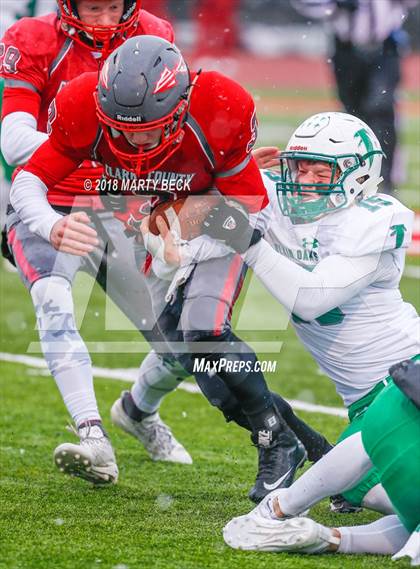 Thumbnail 2 in Clark County vs Blair Oaks (MSHSAA C2 Quarterfinal) photogallery.
