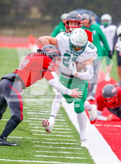 Thumbnail 3 in Clark County vs Blair Oaks (MSHSAA C2 Quarterfinal) photogallery.
