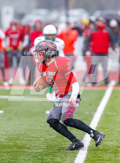 Thumbnail 1 in Clark County vs Blair Oaks (MSHSAA C2 Quarterfinal) photogallery.