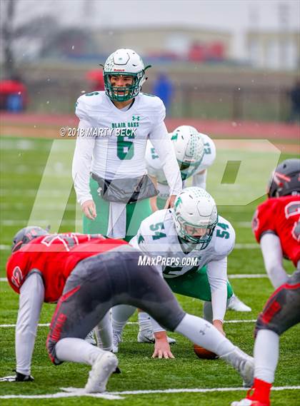 Thumbnail 3 in Clark County vs Blair Oaks (MSHSAA C2 Quarterfinal) photogallery.