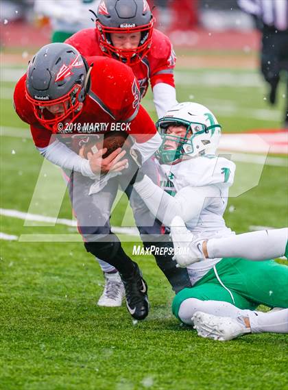 Thumbnail 3 in Clark County vs Blair Oaks (MSHSAA C2 Quarterfinal) photogallery.