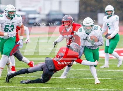 Thumbnail 3 in Clark County vs Blair Oaks (MSHSAA C2 Quarterfinal) photogallery.