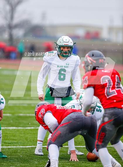 Thumbnail 1 in Clark County vs Blair Oaks (MSHSAA C2 Quarterfinal) photogallery.